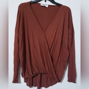 Double Zero Long Sleeve Top NWOT
